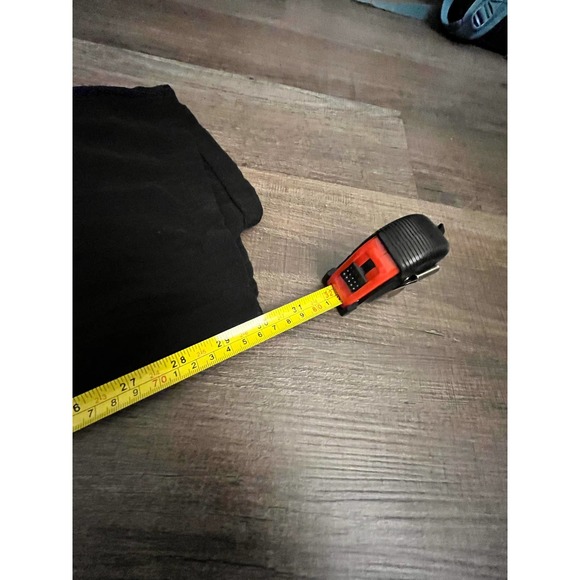 SOMETHING NAVY WIDE LEG TROUSERS HIGH WAISTED BLACK SIZE 14 - Picture 10 of 10